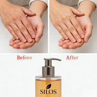 Savon Liquide Herbal SILOS Nettoyant Nourrissant Hydratant Multifonctionnel pour les Mains
