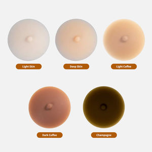 Atacado Personalizado Adesivo Silicone Bra Beauty Girl Silicon <span class=keywords><strong>Nipple</strong></span> Covers para Mulheres Reutilizáveis Pasties Mamilo Capa Com Mamilo - Product Image 2
