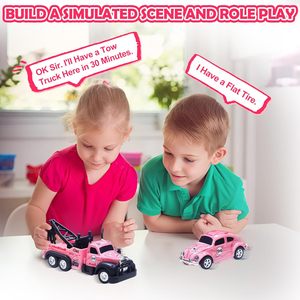 Dwi Dowellin 1/64 Scale Mini Alloy <strong>Monster</strong> <strong>Tow</strong> <strong>Truck</strong> Toy 2.4GHz Remote APP Control Includes USB Cable - Product Image 2