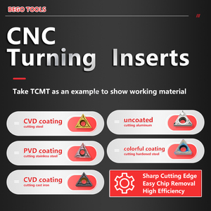 Carbide CNC Lathe cắt và biến chèn tcmt110208 tcmt110204 tcmt110208 so sánh vp15tf tcmt 110208 - Product Image 3