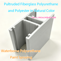 Fenêtre coulissante en polyuréthane (PU) pour villa résidentielle, en fibre de verre, avec fonction de rupture de pont thermique, fabriquée en usine