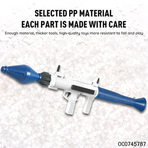 Set di Lancio Razzi Giocattolo da Esterno con 2 Proiettili in Plastica, Set Regalo per Ragazzi - Product Image 5