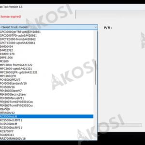 Logiciel d'interface USB CAN pour outil de diagnostic de chariot élévateur Crown RCAN - Product Image 3