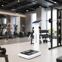 Balance connectée intelligente HOANBOY370 à 8 électrodes, appareil de test multifréquence pour salle de sport et studio de Pilates