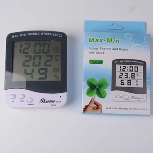 Thermomètre numérique haute précision intérieur/extérieur, thermo-hygromètre, station météo, 0~+60C TA218C - Product Image 3
