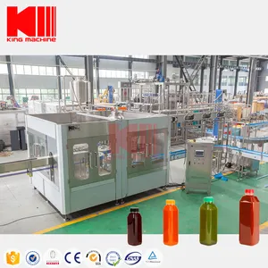 Fabrikant 500Ml Full Set Automatische Plastic Fles Dranksap Productie Hele Lijn Maken Vulmachine