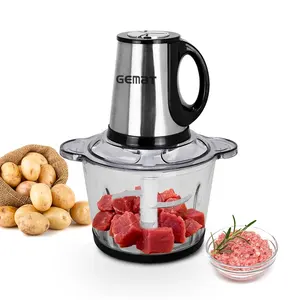 Küchenmaschine, die Fleisch mahlt elektrische Multifunktions-Edelstahl fleisch 500 Watt Food Chopper Mixer Grinder Fleisch