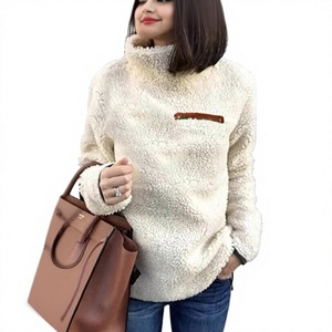 Men's Waterproof <b>Lined</b> <b>Sherpa</b> Fleece <b>Hoodie</b> Warm Teddy Pullover Winter Sweatshirt Plush Soft Fuzzy Fleece Party Style - Product Image 1