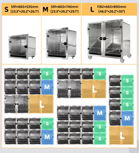 <span class=keywords><strong>Cage</strong></span> pour chien en métal extra large et spacieuse, XLCentimètres de large, pour chiens de grande taille, chiens de taille moyenne, niche pour animaux de compagnie, chenil, maison pour chiot, dressage - Product Image 5