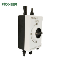 Interrupteur isolateur photovoltaïque DC étanche IP66 Pioneer UKP-40, 4 pôles, 32A, 1000V, usage industriel