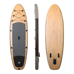 wholesale paddle board OEM China supplier paddle sup windsurf sail sup board classic wood sup board inflatable sup