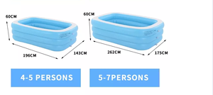 Bể Bơi Gia Đình Trẻ Em Bể Bơi Bơm Hơi Cỡ Lớn Bể Bơi Người Lớn Nổi Tiếng Sân Sau Vườn - Product Image 3