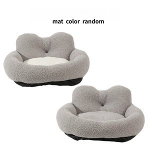 बड़े, मध्यम और छोटे कुत्ते और बिल्ली केनेल सोफे पालतू बिस्तर उच्च गुणवत्ता वाले थोक कस्टम कुत्ते बिस्तर - Product Image 5