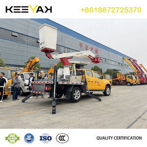 गर्म बिक्री आईसुजू हवाई कामकाजी प्लेटफॉर्म ट्रक पिकअप उच्च ऊंचाई वाले ऑपरेशन ट्रकों को बिक्री के लिए इन्सुलेट टेलीस्कोपिक बूट लिफ्ट - Product Image 5