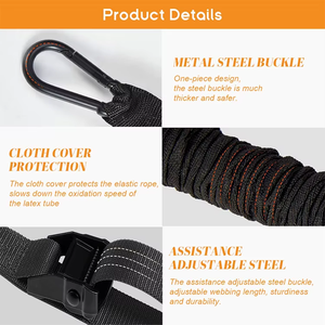 Ensemble de bandes de résistance de bandes de haute qualité exercice élastique personnalisé longue séance d'entraînement Gym tirer des bandes de résistance pour la <span class=keywords><strong>musculation</strong></span> - Product Image 5