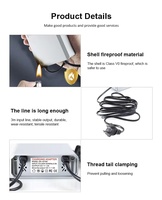 Mini UPS Uninterruptible Power Supply Pengisi Daya Baterai Router WiFi Kamera CCTV Colokan EU AC 100-240V DC 12V 2A 3600mAh 18W Wfyear