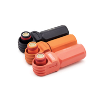 Étanche 200A DC1000V PA66/T2 cuivre 8mm monocœur prise rapide stockage d'énergie reliure poste énergie ignifuge connecteur