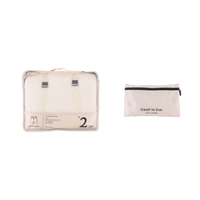 Organisateur de voyage imperméable personnalisé avec logo OEM de qualité supérieure, ensemble de 3 cubes, cubes de compression pour l'emballage