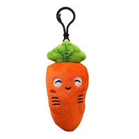 Jouet en peluche super doux mignon personnalisé breloque de sac Kawaii porte-clés en peluche brodé d'anime porte-clés