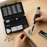 Jeu de tournevis de précision 58-en-1 avec manche en acier pour la réparation de téléphones portables Android et Apple, montres – Outil OEM en gros