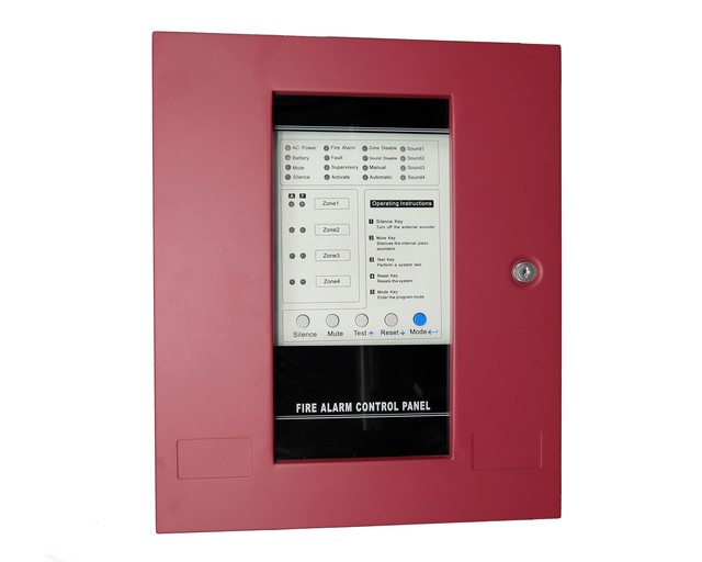 13 Years Factory 4 Zones Conventional Fire Alarm Control Host