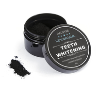 Poudre de Charbon Actif de Noix de Coco pour Blanchiment Dentaire, Vente Chaude, Marque Privée, 100% Naturel, Biologique, Non Toxique, 50g/Personnalisable en Vrac