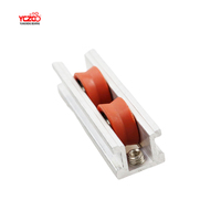 Roulement à rouleaux coulissant YCZCO BL-Duo, design traditionnel, en plastique et acier au carbone, faible bruit, durable, antirouille, pour utilisation dans la salle de bain
