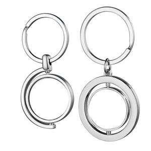 Free Design Custom <b>Key</b> <b>Chain</b> Promotional 360 Degree Rotate Souvenir Keychain Bag Car Keychain Metal Spinning Keychain - Product Image 4