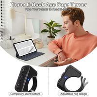 Télécommande intelligente à anneau de défilement pour TikTok, déclencheur d'appareil photo, tourneur de page de livre électronique, contrôleur de musique, compatible iPhone et tablette