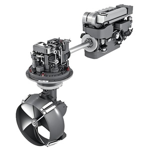 Elica Azimutale Marina Altamente Resistente con Motore Elettrico (Z-Drive) per Draghe - Product Image 3