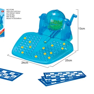 Grappige Hete Verkopende Bordspel Handleiding Loterij Machine Kind Speelgoed Kind Ruimtetijd Spelen Games 90Yards 48 Kaarten
