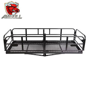 <span class=keywords><strong>Portaequipajes</strong></span> Trasero Plegable <span class=keywords><strong>de</strong></span> Malla <span class=keywords><strong>de</strong></span> Acero Resistente a la Intemperie Ambull <span class=keywords><strong>de</strong></span> 500 LBS para SUV/Camioneta - Product Image 3