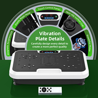 Plateforme vibrante intelligente à commande par application, écologique, pour usage domestique, plateforme vibrante verticale, entraînement complet du corps, charge maximale de 150 kg