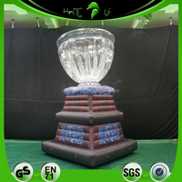 Trophée gonflable extérieur Hongyi en PVC à effet 3D, gonflables publicitaires personnalisés, coupe de vainqueur pour événements