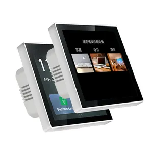 2022 tuya smart home zigbee gateway pannello di controllo touchscreen da 4 pollici