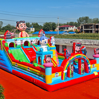 Équipement de terrain de jeu extérieur château gonflable de videur d'enfants château gonflable sautant commercial d'enfants