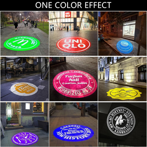 Proyector Gobo RGB/Azul IP67 con Logotipo Personalizado, Luces Publicitarias con Cambio Automático de Color, Proyección LED para Exteriores, LED Personalizado de 30W 60W - Product Image 3