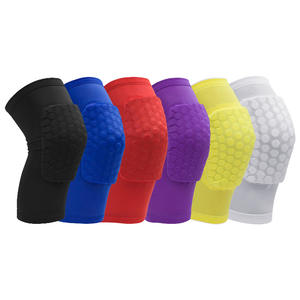 <span class=keywords><strong>Rodilleras</strong></span> Cortas Antichoque Transpirables de Panal <span class=keywords><strong>para</strong></span> Baloncesto, Running al Aire Libre, Fitness y Deportes Profesionales - Product Image 1