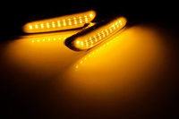 Feux clignotants latéraux à LED pour BMW X1 E84 X3 E90 E91 E92 E93 E46 E81 E82 E87 E88 E83 E60 E61 Feux clignotants latéraux