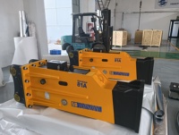 Ciseaux de démolition hydrauliques SB81A pour excavatrices de 18 à 26 tonnes, origine Shandong, jaune, garantie 1 an
