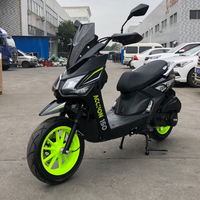 Nouveau modèle Prix bas BWS-9 avec compteur de vitesse numérique Freins à disque avant et à tambour arrière Scooter à essence 150CC Scooter 50cc EFI Euro 5