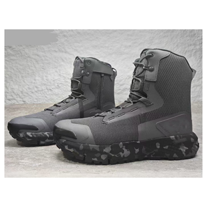 Bottes tactiques personnalisées TSB25 pour hommes – Vente en gros – Bottes de chasse tactiques respirantes en cuir pour le désert – Bottes d'été - Product Image 5