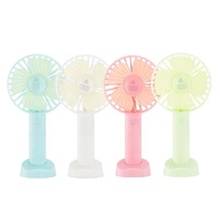 Ventilateur portable USB rechargeable, mini ventilateur télescopique à faible bruit pour la maison, la chambre et le bureau – Vente chaude