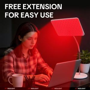 Vente directe d'usine, panneau de luminothérapie infrarouge avec support, appareil de luminothérapie LED infrarouge proche 660nm 850nm pour la maison - Product Image 5