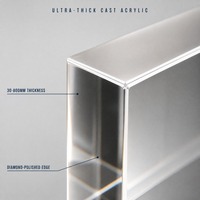 Vente en gros de plaques en acrylique vierge 100% - Épaisseur 30-80 mm - Panneaux PMMA transparents comme du cristal - Service de découpe