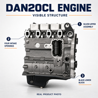 Ensemble moteur bi-carburant essence/gaz CNG Dong'an DAN20CL 2.0L d'origine pour remplacement de camion léger Foton Ollin