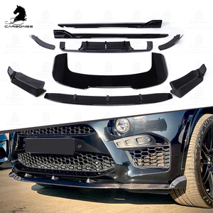 Kit de carrocería ABS BK negro brillante, difusor trasero, extensiones laterales, cubierta de espejo de alerón para <span class=keywords><strong>BMW</strong></span> X5M F85 - Product Image 2