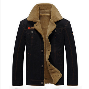 Cappotto invernale da <span class=keywords><strong>uomo</strong></span> <span class=keywords><strong>con</strong></span> <span class=keywords><strong>collo</strong></span> in <span class=keywords><strong>pelliccia</strong></span> di alta qualità 2020 giacca invernale Casual da <span class=keywords><strong>uomo</strong></span> di nuovo Design - Product Image 6