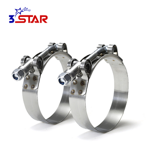 Có thể điều chỉnh Heavy Duty thép không gỉ t Bolt Hose <span class=keywords><strong>Clamp</strong></span> với dịch vụ OEM cho sử dụng công nghiệp - Product Image 1
