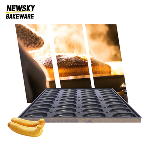 Moules <span class=keywords><strong>à</strong></span> gaufres en aluminium antiadhésifs écologiques en forme de 36 petites bananes, 600*800*32mm, pour boulangerie commerciale - Product Image 6